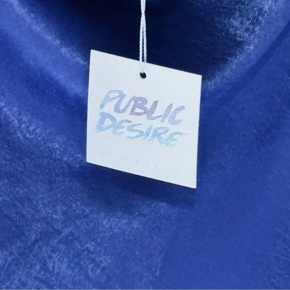 Public Desire Blue Mini Dress - Picture 7 of 16